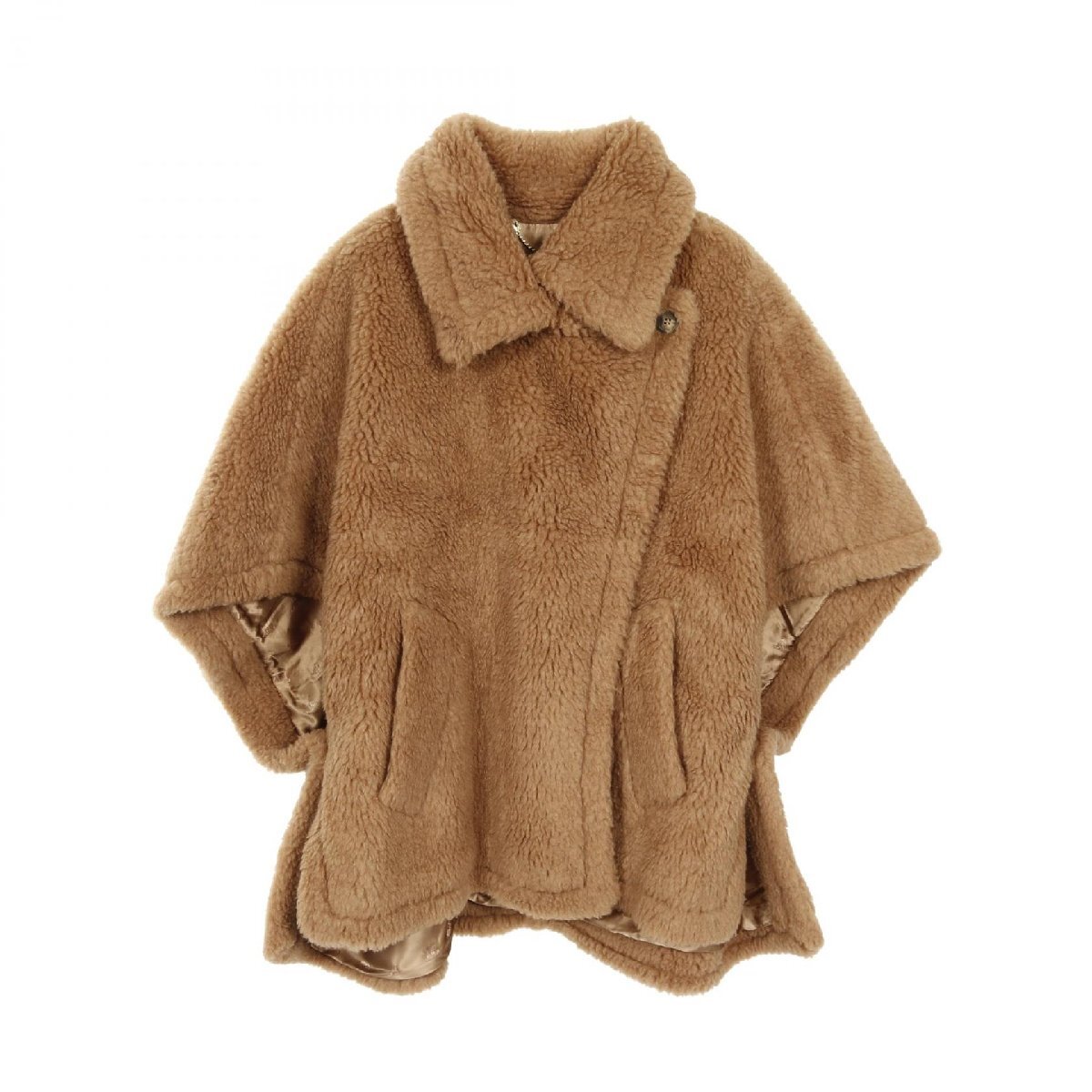 マックスマーラ TEBE ブランドオフ MAX MARA シルク ポンチョ 中古 レディース拍卖