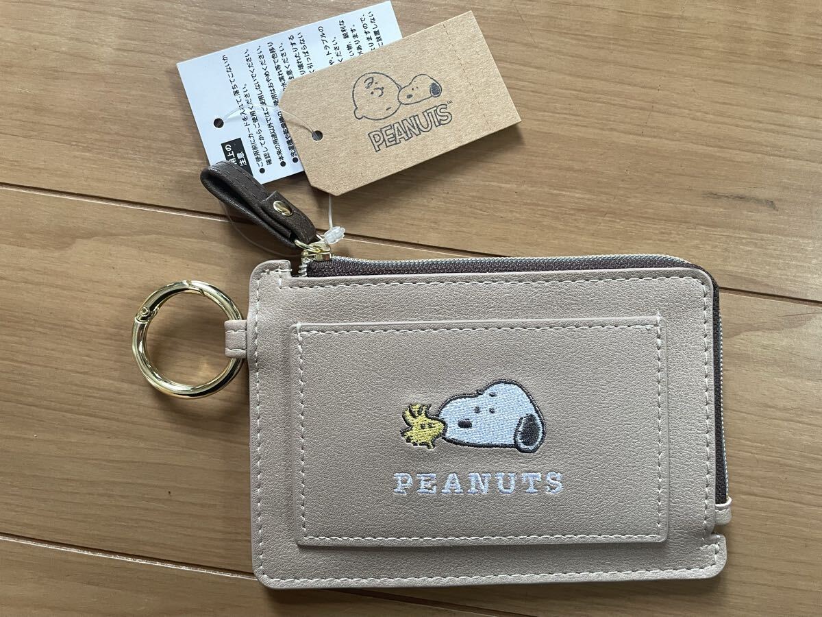 ★未使用新品!SNOOPY スヌーピー☆コイン&カードケース パスケース☆定価2,970円送料180円★拍卖