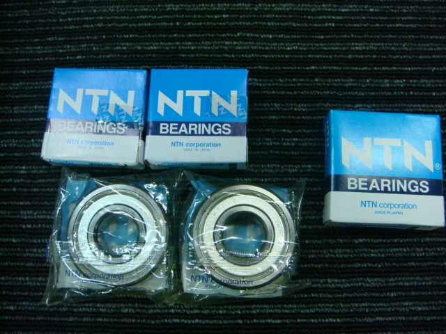 ★送料全国一律:185円★ 新品 Z750FX-1 Z1000MK-2 ホイール ベアリング 前後 1台分セット (検索-FX1・MK2・KZ拍卖