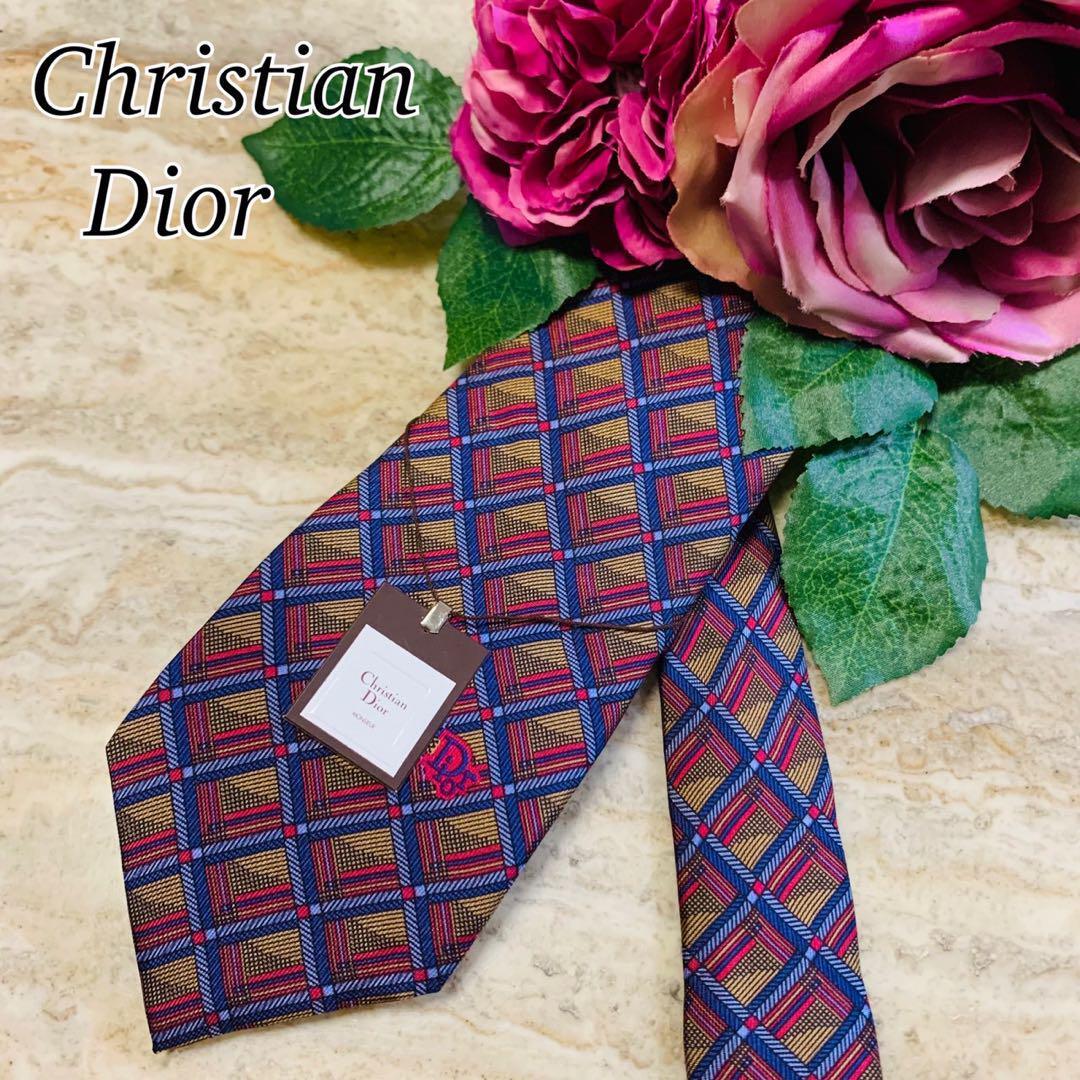 N247 新品未使用 タグ付き クリスチャンディオール ネクタイ メンズ拍卖