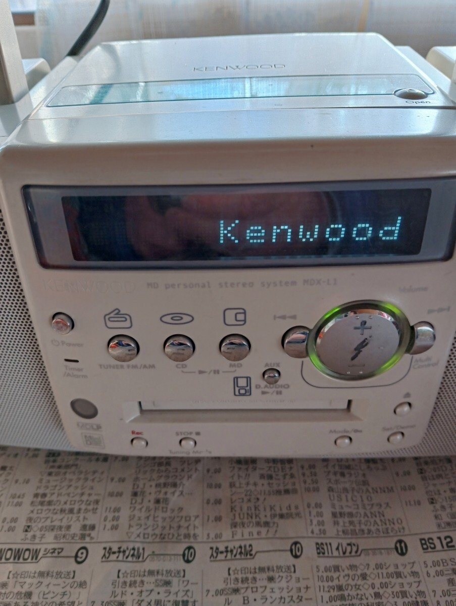 MD ラジカセ ケンウッド拍卖
