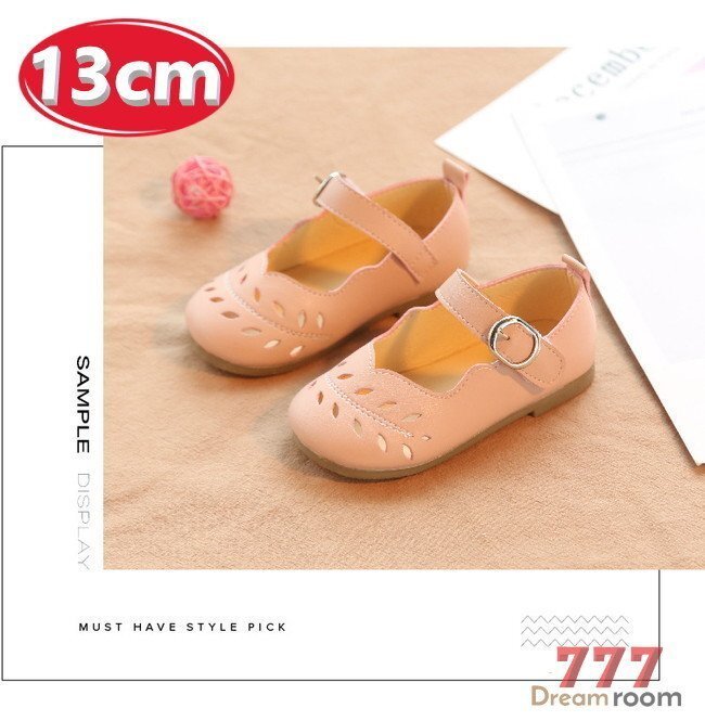 パレットリーフトゥシューズ ファーストシューズ 【ピンク 13cm】 韓国子供服 ベビー フォーマル 女の子拍卖
