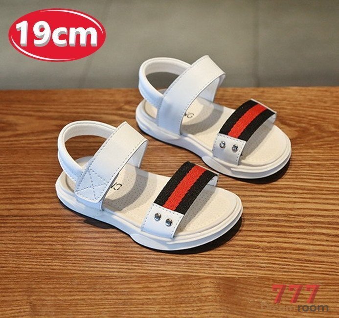 kids イタリアカラー サンダル 【ホワイト 19cm】 韓国子供服 キッズ ブーツ 子供用 女の子拍卖