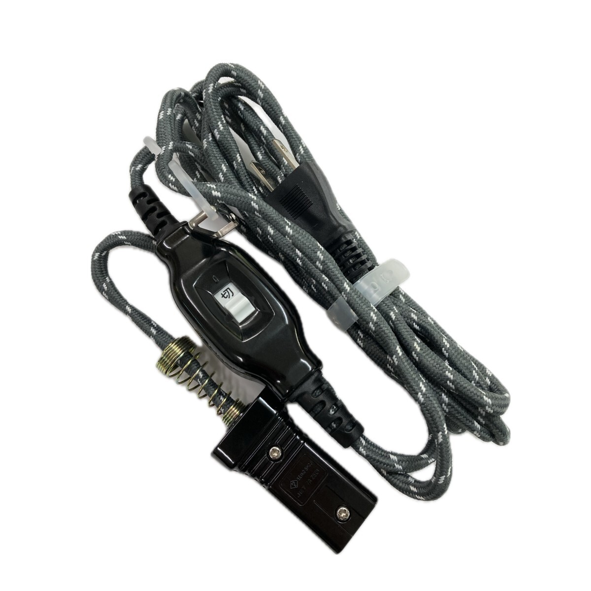 こたつコード 3m 中間スイッチ付 700Wまで 灰 星光商事 SK-3000拍卖