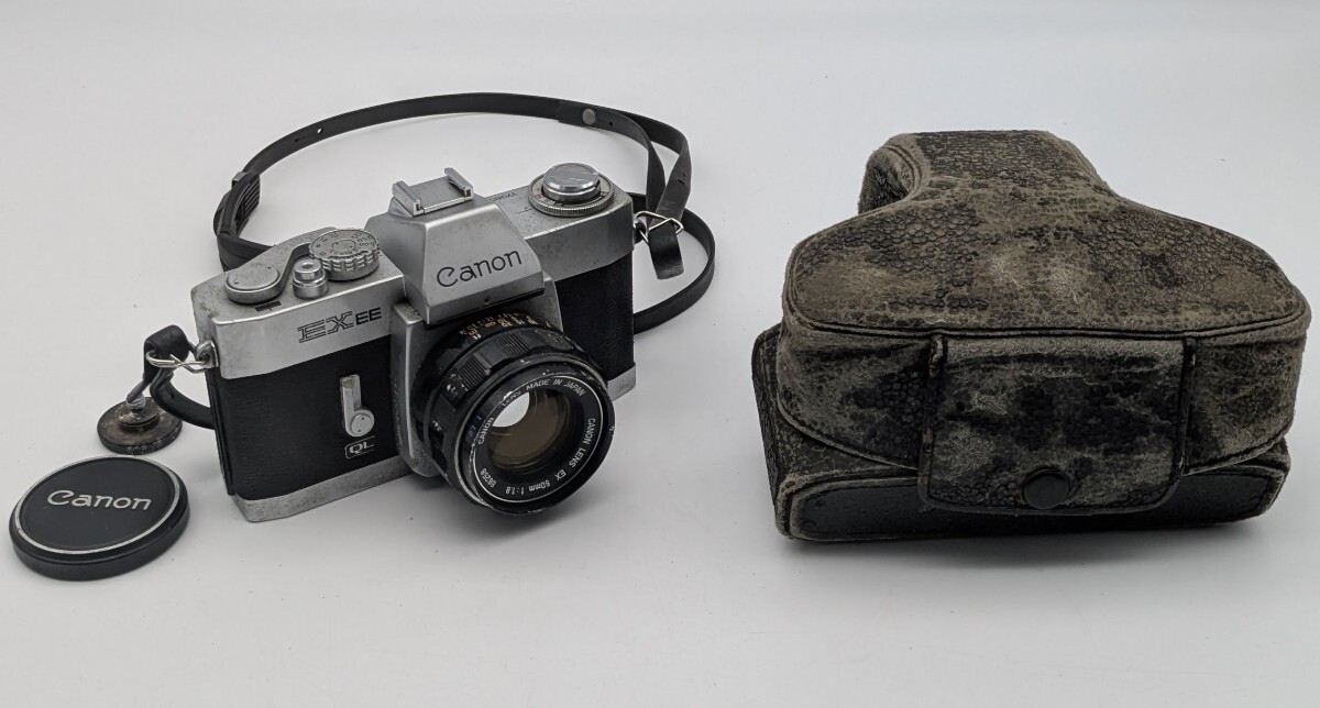 F/ Canon EX EE フィルム一眼レフカメラ キャノン QL クラシック フイルムカメラ 動作未確認 拍卖