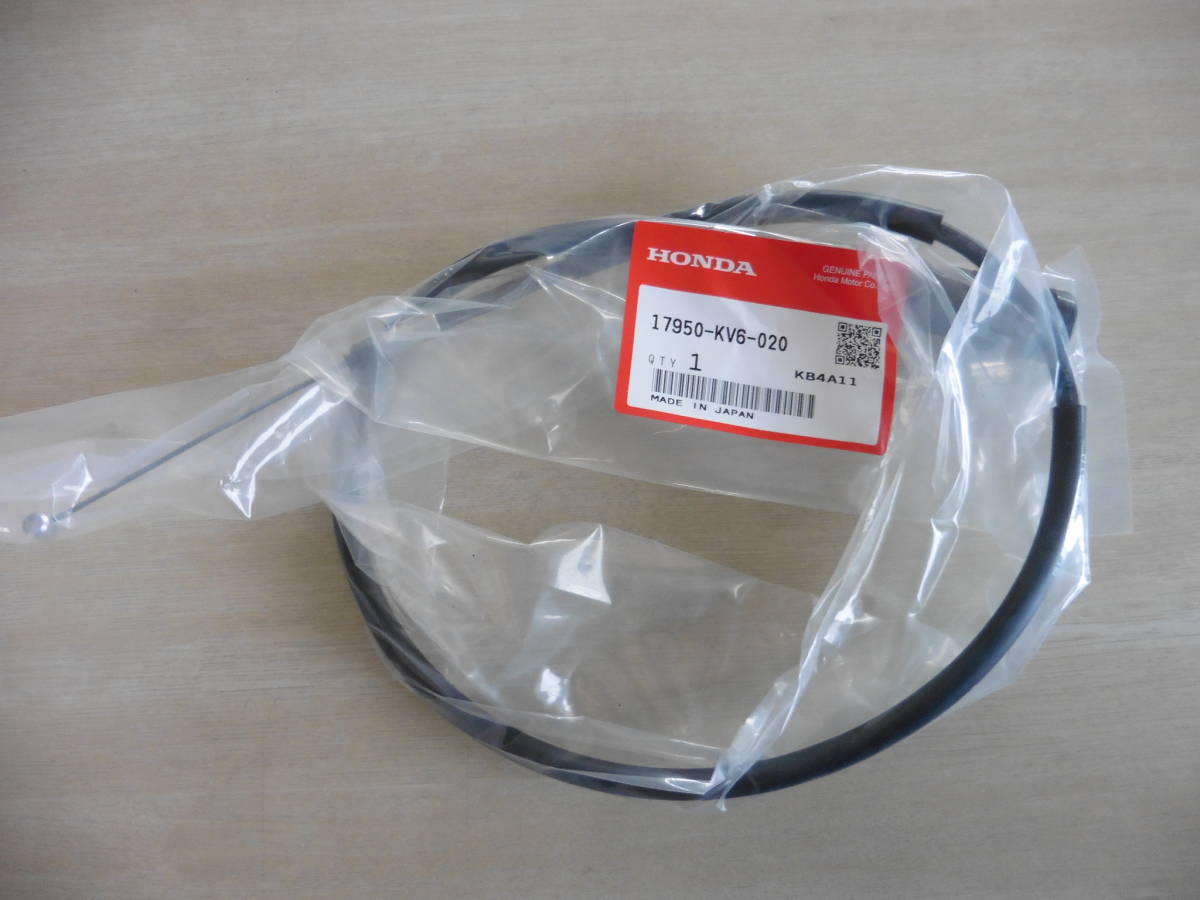 ○17950-KV6-020 XLR BAJA / XLR250R 1990~1994年位 ホンダ純正 チョーク ケーブル 新品拍卖
