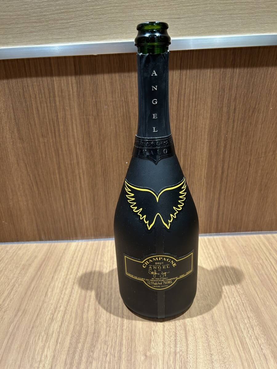 ♪【空き瓶/ケース付き】エンジェル シャンパン ヘイロー イエロー 空き瓶 S61847533565拍卖