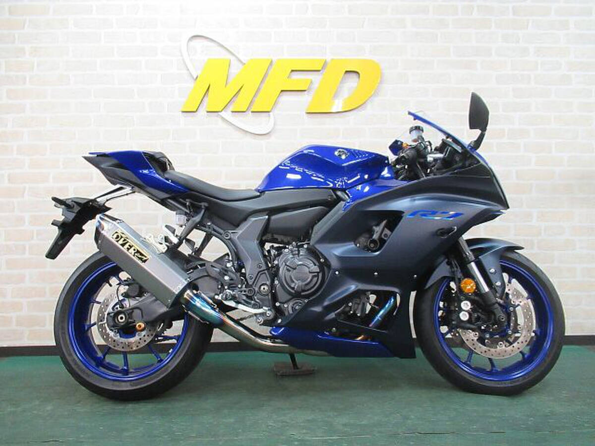 ★MFD大阪★ヤマハ YZF-R7 RM39J 青黒 2023年モデル OVERレーシング ドラレコ スポーツ R6 CBR ZX拍卖