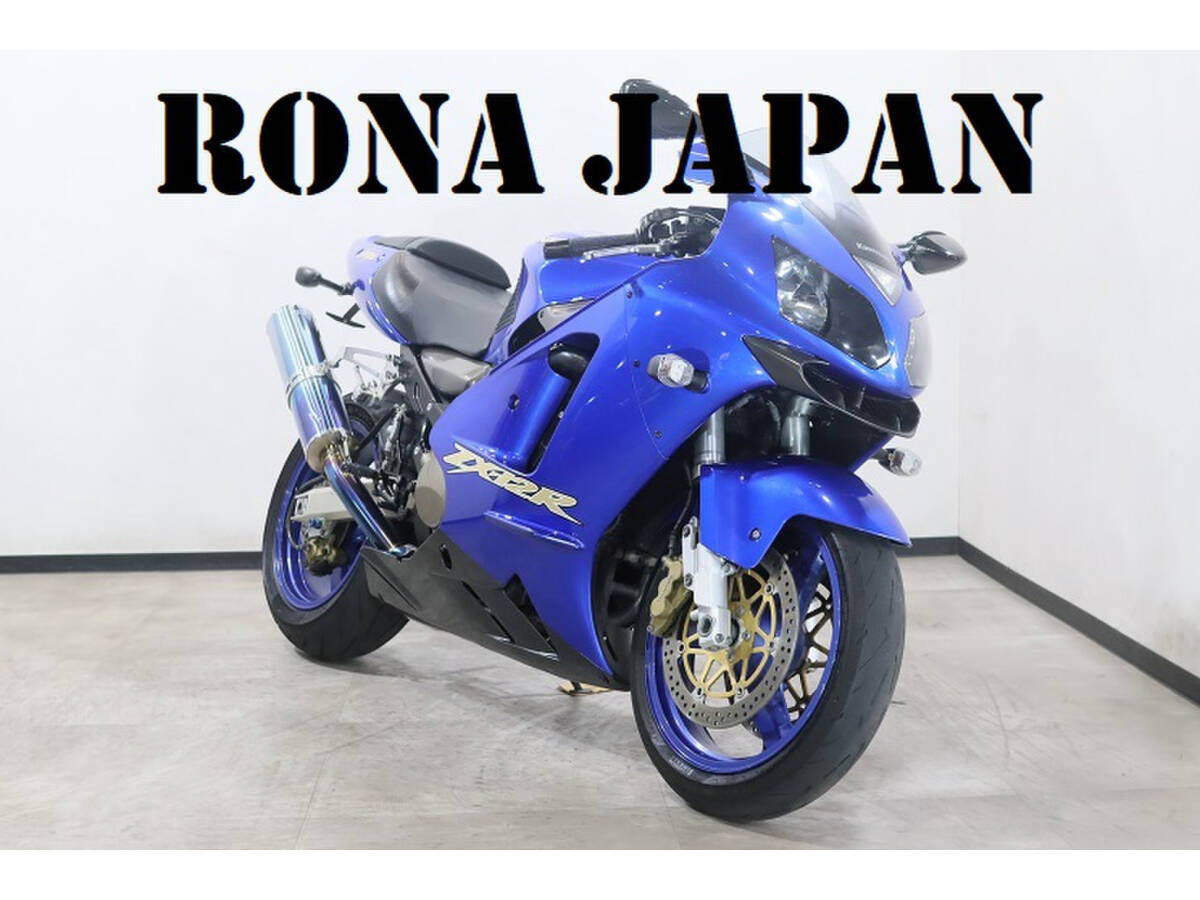 カワサキNinja ZX-12R ZXT20B 2002モデル 距離:40,034kmETC・フルエキ・バックステップ・ローダウン 【ローン可】ロナジャパン拍卖