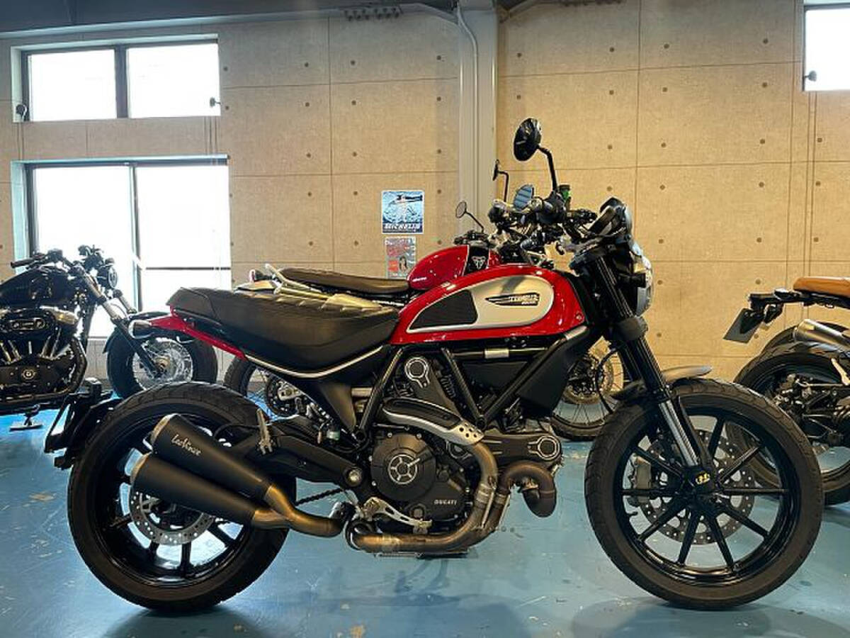 ドゥカティ スクランブラー アイコン レオヴィンチマフラー ブレンボRCSマスター ETC/ナビ付拍卖