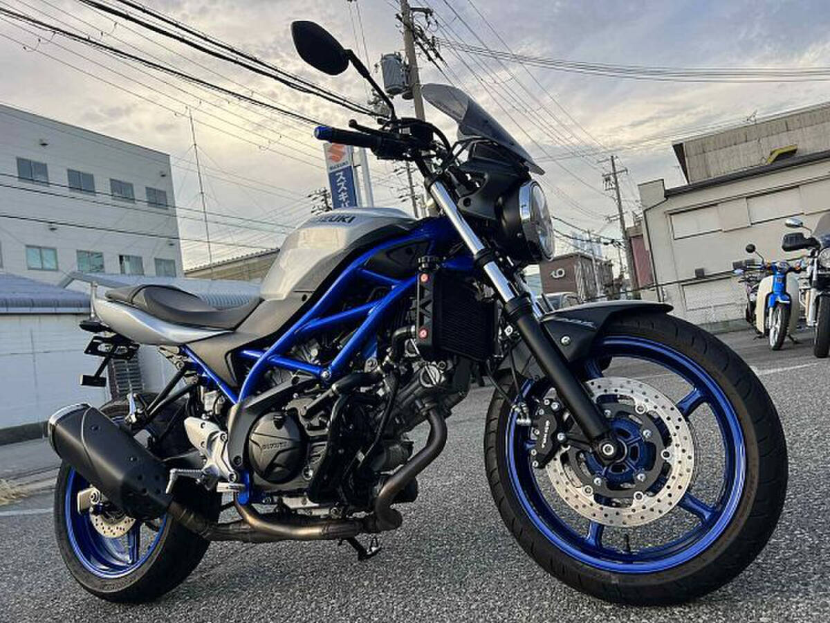 SV650 ETC フェンダーレス 社外ハンドル エンジンガード LEDヘッドライト シールド 下取り買取り大歓迎です!簡単LINE査定実施中拍卖