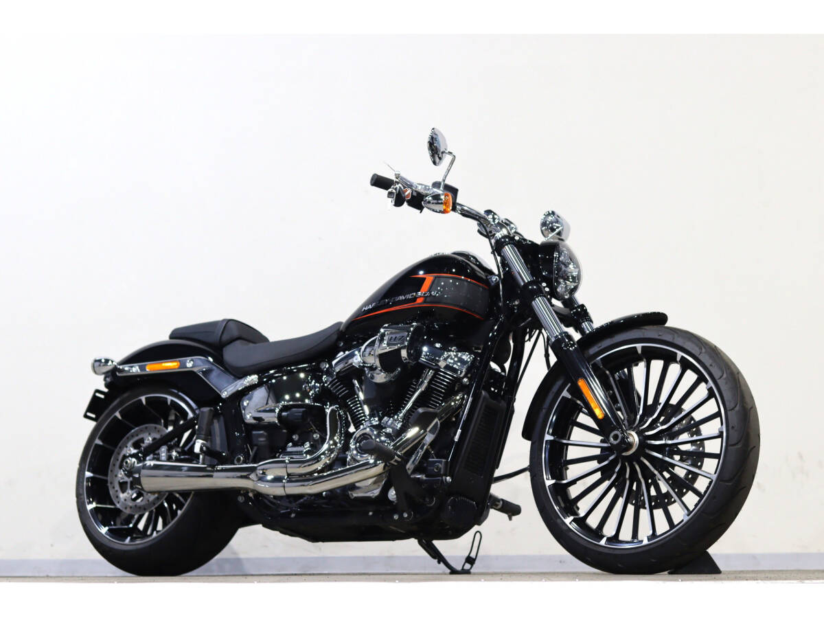 ハーレーFXBR ソフテイルブレイクアウト117 2023y MW8 1923cc 902km Bassaniマフラー クルーズコントロール ABS ETC拍卖