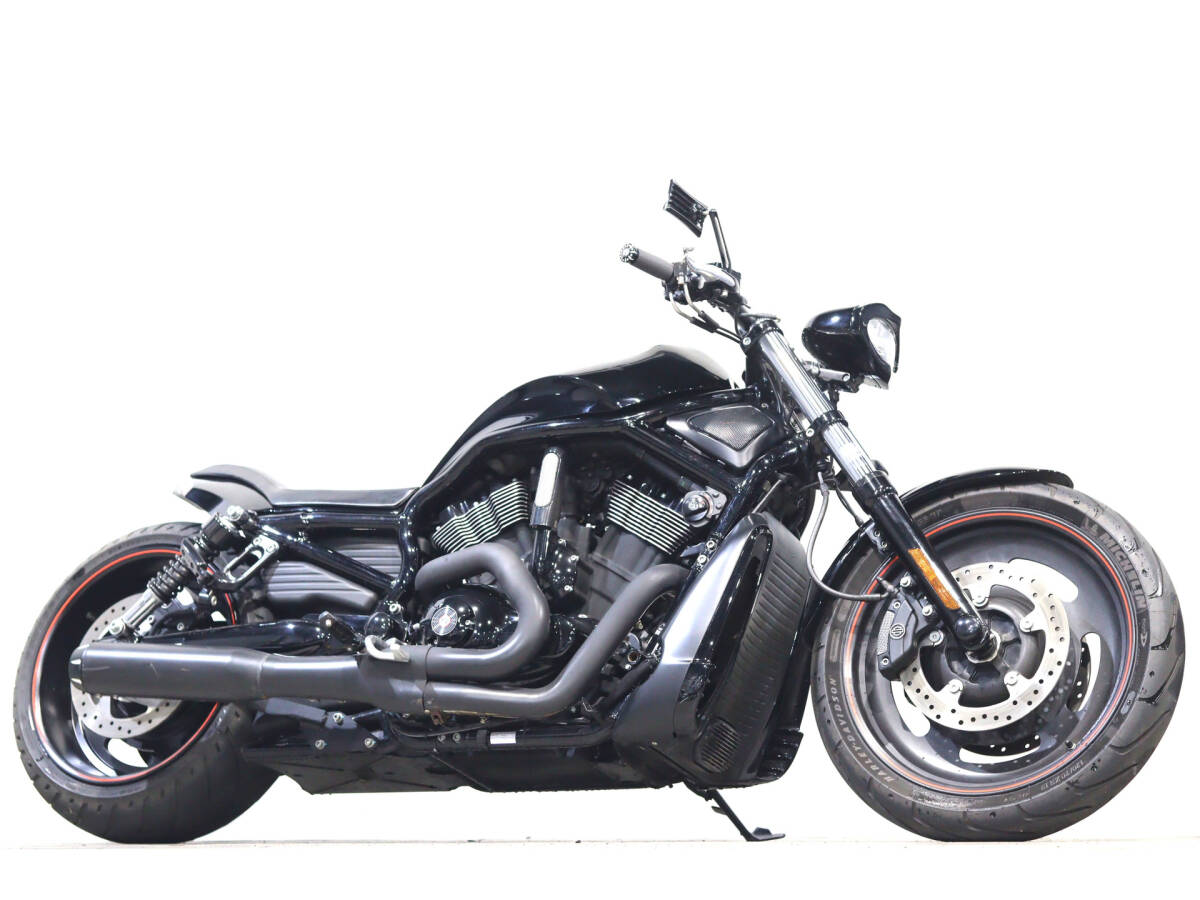 ハーレーVRSCDX ナイトロッドSPL 2008y 1246cc BADLANDボディキット KCヘッドライト BASSANIマフラー サイドナンバー拍卖