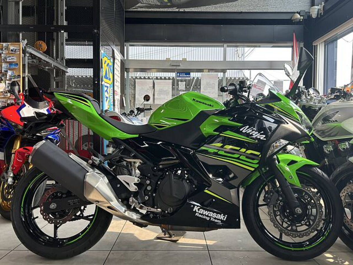 【MFD寝屋川店】カワサキ Ninja 400 EX400G ノーマル車 ライムグリーン エボニー拍卖