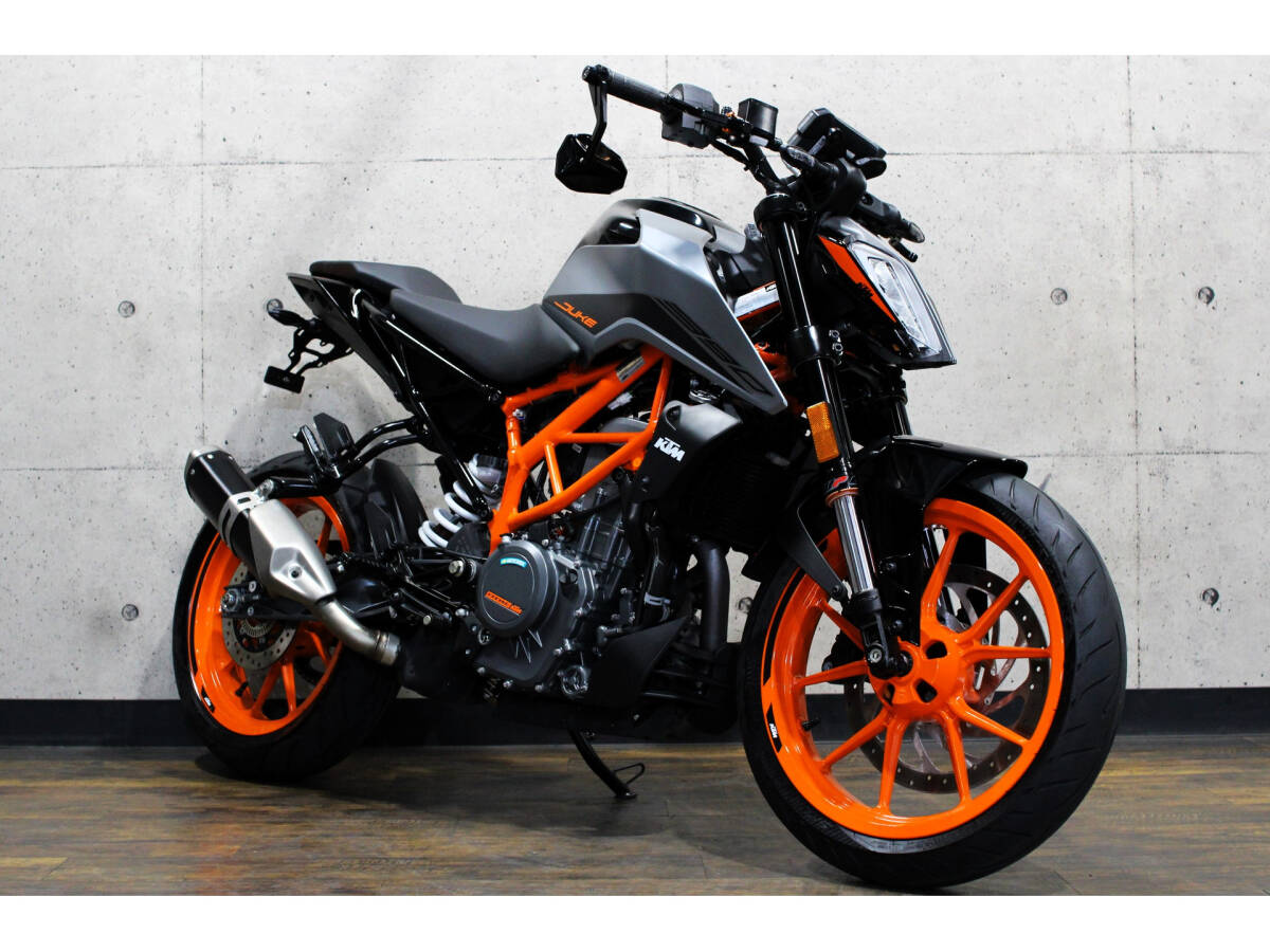 KTM390DUKE 距離:1,559km バーエンドミラー・フェンダーレス コードカード有 【ローン可】【全国配送可】ロナジャパン拍卖