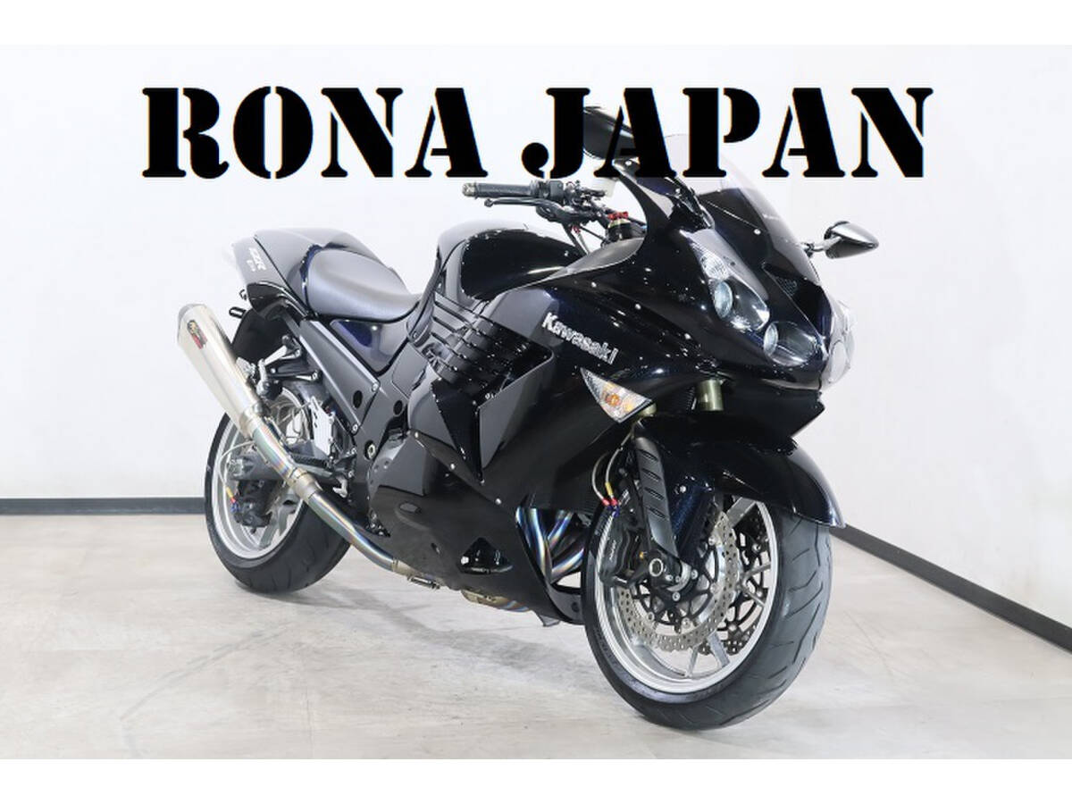 カワサキ ZZR1400 2008yマレーシア仕様 ZXT40C 距離:14,365km Nojimaフルエキ・バーハン 【WEBローン可】ロナジャパン拍卖