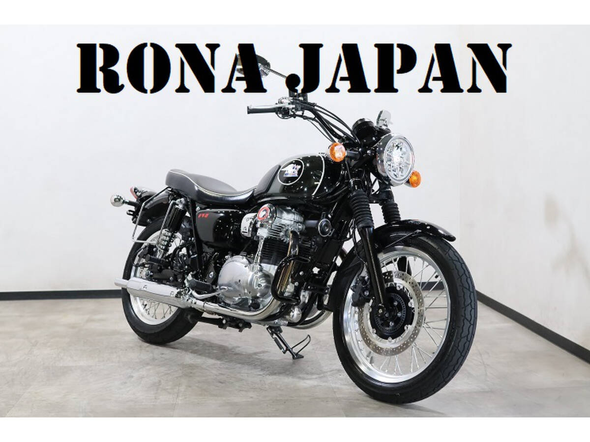 カワサキ MEGURO K3 2021モデル EJ800B 距離:2,218km ETC・ABS・EGガード・GPヒーター 【WEBローン可】ロナジャパン拍卖