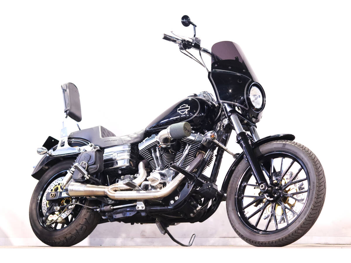 ハーレー FXDL ダイナローライダー クラブスタイル 11620km GLIDEホイール TBRマフラー Legendリアサス サドルマンシート Brembo ETC拍卖