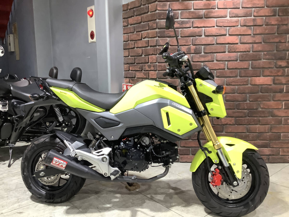 グロム モリワキフルエキ ガスレポあり 滋賀県草津市発 ローンも組めます メットホルダー スペアキー JC61型 レモンアイスイエロー拍卖