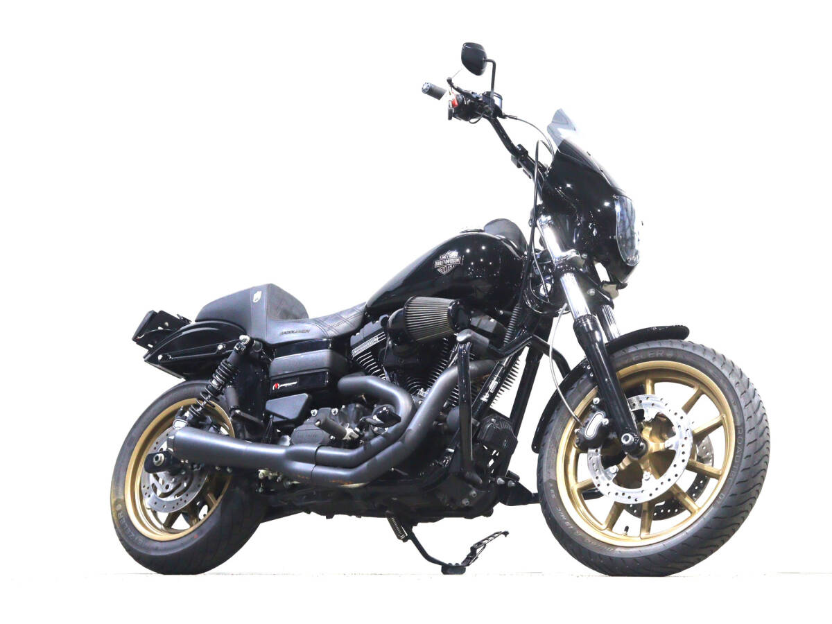 ハーレーFXDLSダイナローライダーS 2016y 6293km チューニング済 BASSANIマフラー シートSaddlemen エアクリScremingEagle ABS拍卖