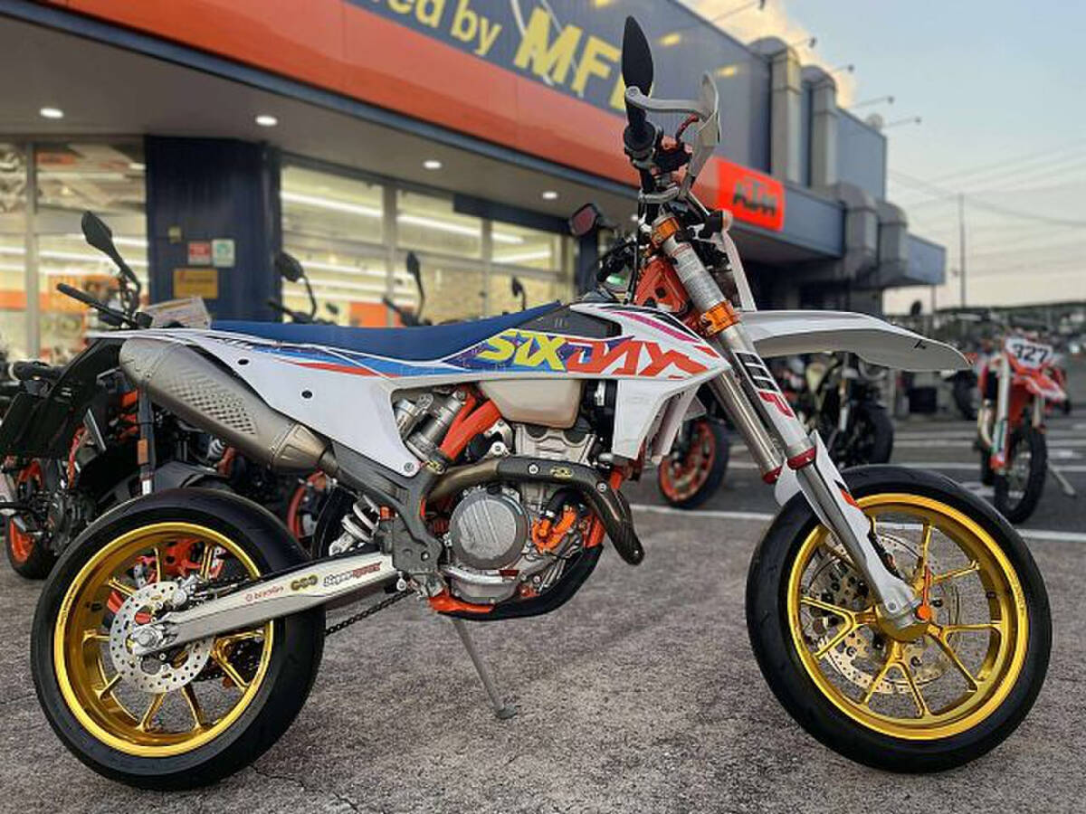 【KTM名古屋】 KTM 250 EXC F SIXDAYS モタードカスタム ナンバー取得が出来る拍卖