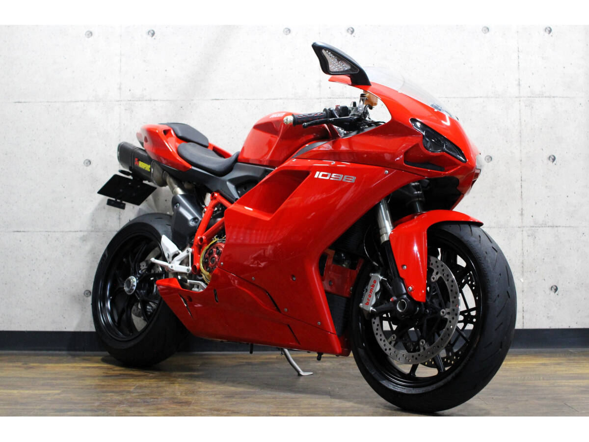 ドゥカティ1098 ETC・AKRAPOVICマフラー・STMクラッチレリーズ等 【ローン可】【全国配送可】ロナジャパン拍卖