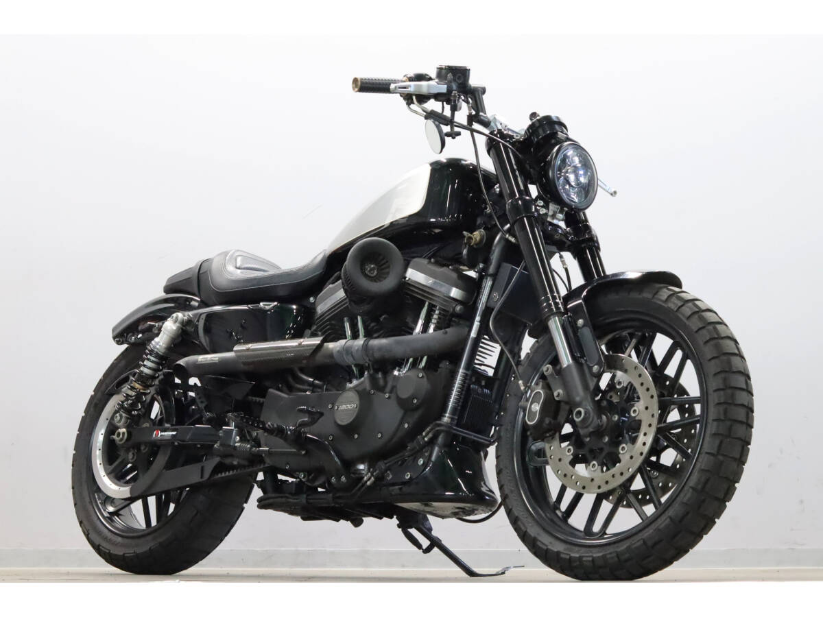 ハーレー XL1200CX ロードスター 2017y チューニング 2人乗り仕様 トラッカー2in1マフラー ANエアクリ ABS ETC 検R8/7拍卖