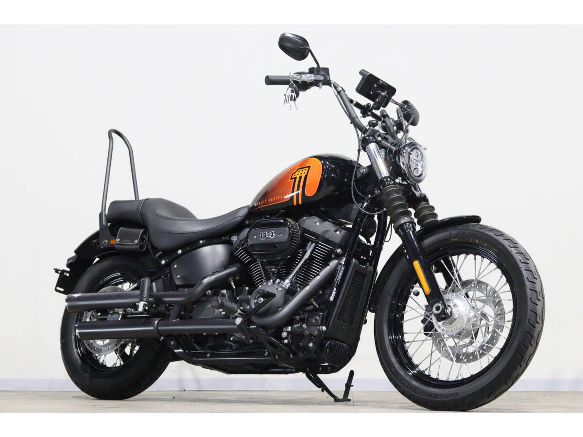 ハーレーFXBBS 2021y MW8 1870cc 5466km 低走行車 VANCE&HINESマフラー シーシーバー ケラーマンウィンカー拍卖