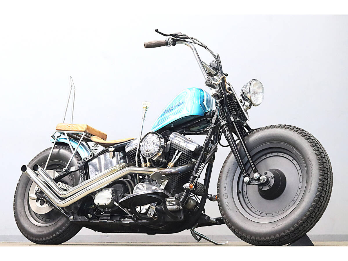 ハーレー FLSTF ファットボーイ 1991y EVO 74スプリンガー ボバー 公認チェーンドライブ タンクシフト Brembo Grimeca拍卖