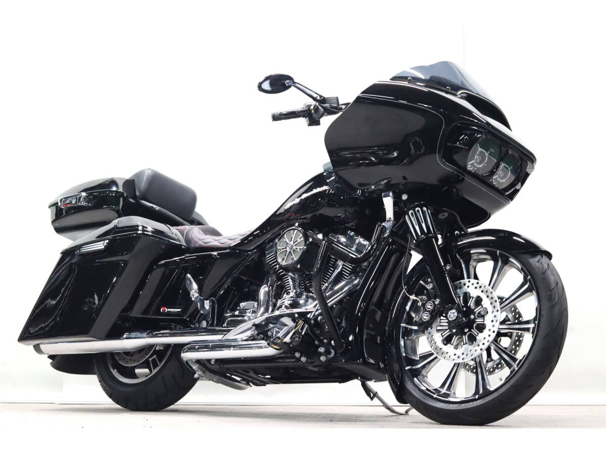 ハーレー FLTRXS ロードG 2015y TC103 1690cc 3159km 低走行車 バガースタイル PM21ホイール バンスエキパイ&ラインハートマフラー拍卖