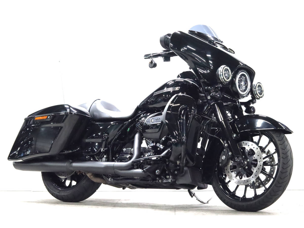 ハーレー FLHXS ストリートグライドスペシャル 2018y MW8 1745cc SONY オーディオ装備 ロワーフェアリング LEDヘッドライト&フォグ拍卖