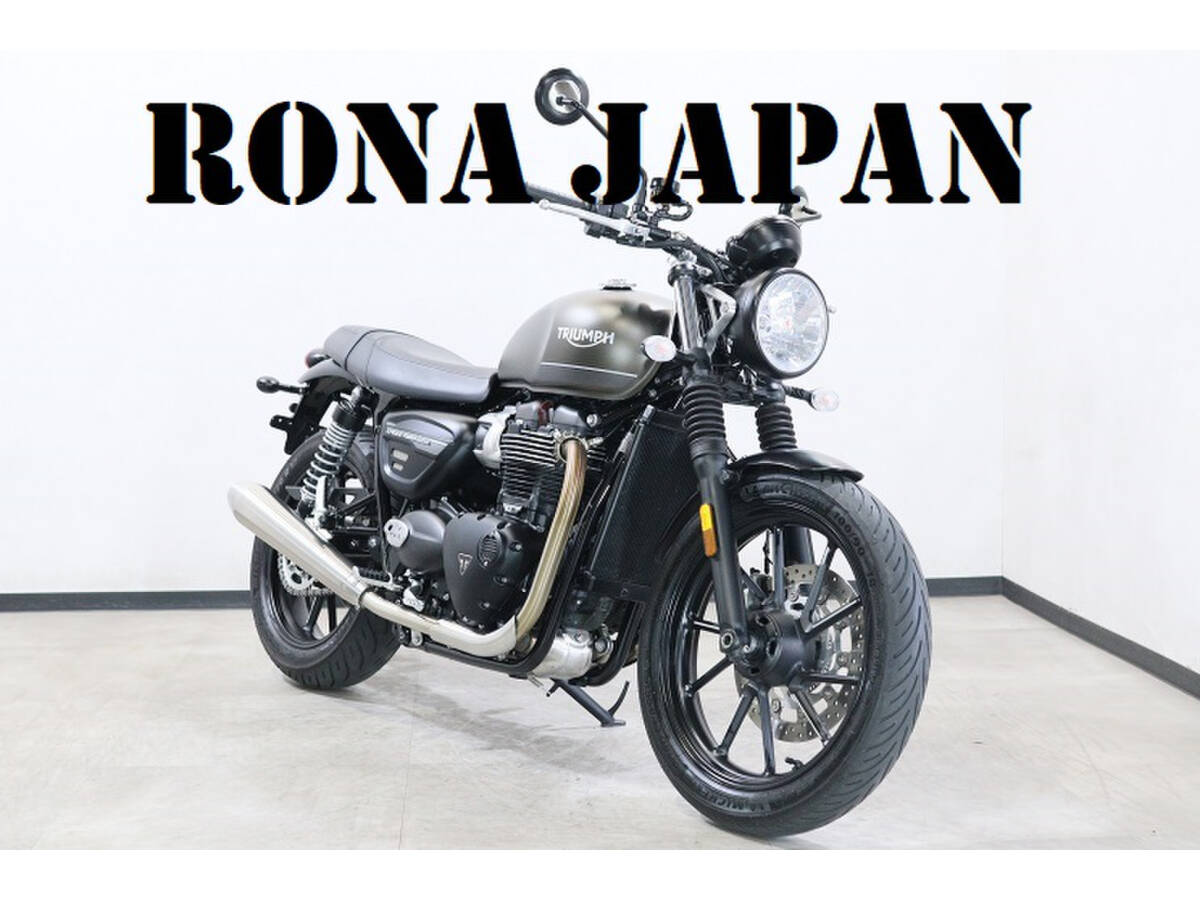 トライアンフ スピードツイン900 2023モデル DGJ900 距離:8,508km ABS・サイドバッグ triumph speedtwin 【ローン可】ロナジャパン拍卖