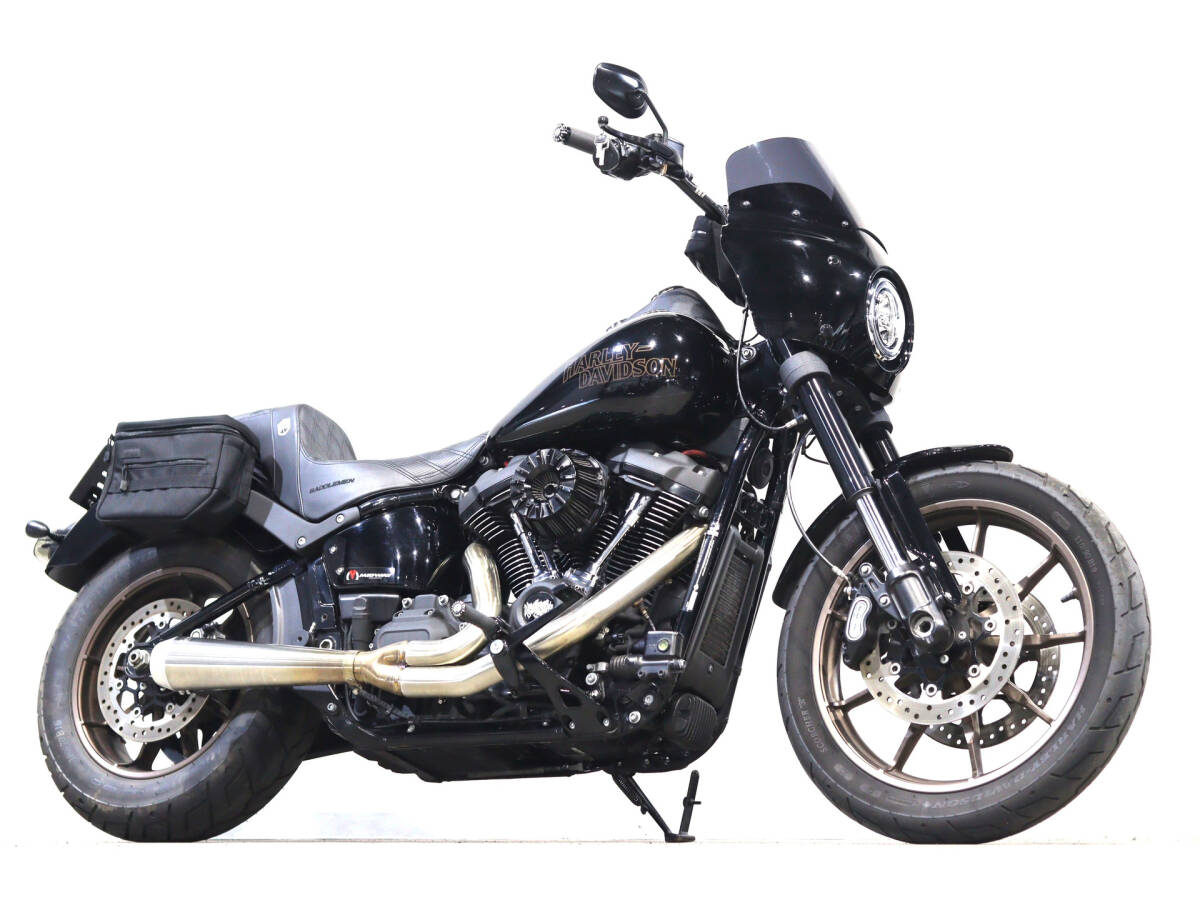 ハーレー FXLRS ローライダーS 2020y MW8 1868cc Bassaniマフラー Nessエアクリ Saddlemenシート ロードウォーリアフェアリング ETC拍卖