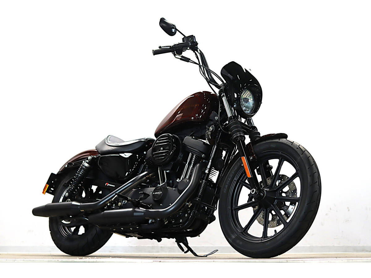 ハーレー XL1200NS アイアン 2019y 1200cc 8118km 低走行 HD純正コンビネーションメーター ABS ETC2.0 検R8/4拍卖