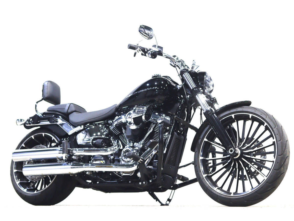 ハーレー FXBR ブレイクアウト 117 MW8 2024y 3660km デタッチャブルCCバー SUNDANCEフェザータッチパワーレバー 検10/3拍卖