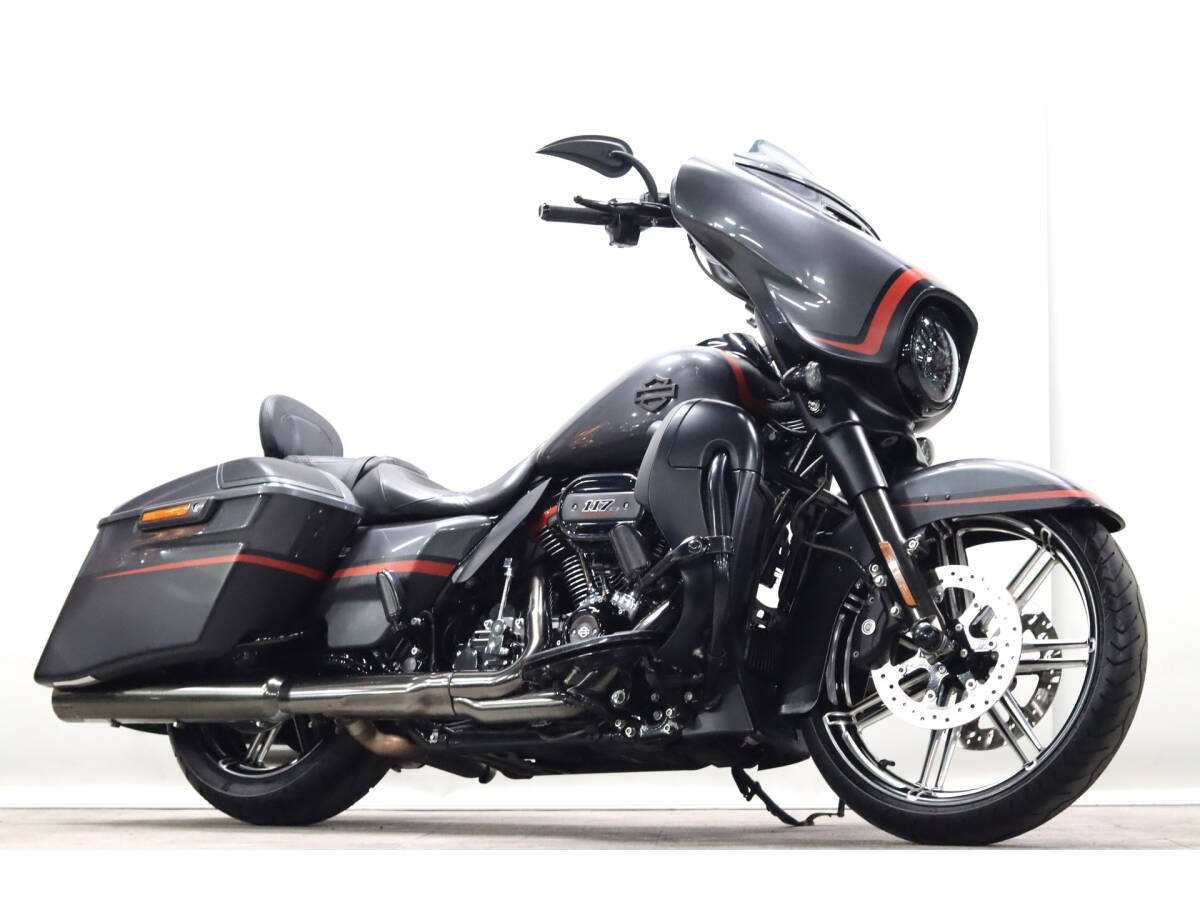 ハーレー FLHXSE CVOストリートG 2018y MW8 1920cc 24249km 萬羽製リバースギア ArlenNess前後ホイール拍卖