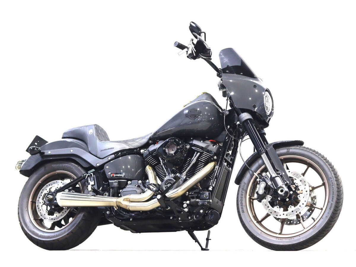 ハーレー FXLRS ローライダーS 2020y 1868cc カスタムペイントグレー Bassaniマフラー S&Sエアクリ チューニング済 T-manカム ETC拍卖