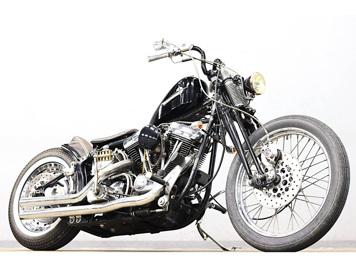 ハーレー FXSTSB バッドボーイ 1995y EVO チョッパー 純正スプリンガー ドラッグパイプマフラー Eキャブ バレルタンク 2.25galスポタン拍卖