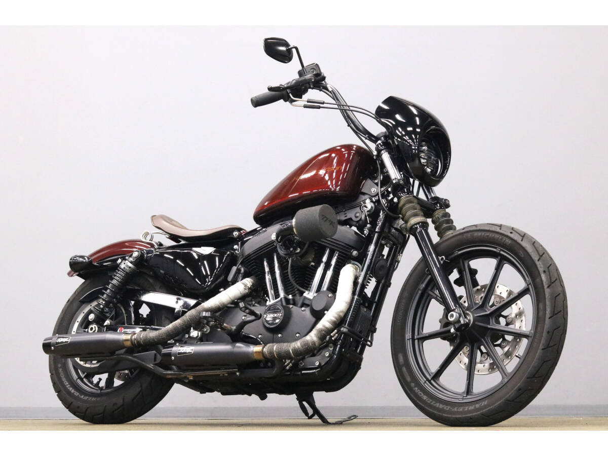 ハーレーXL1200NS 2018y 1200cc 2619km TBRマフラー エアクリーナー HD純正LEDヘッドライト サドルシート OPコンビメーター ABS拍卖