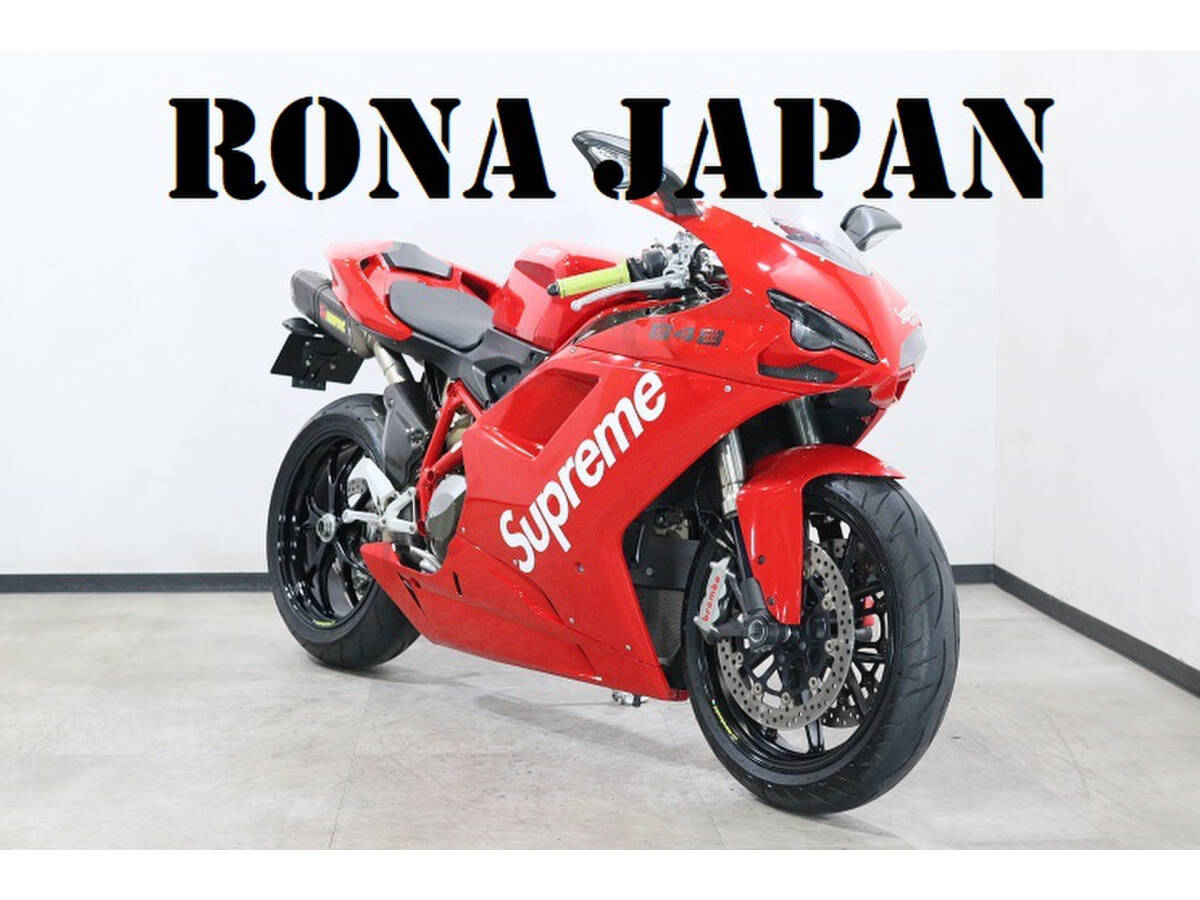 ドゥカティ 848 2010モデル 距離:20,827km アクラポサイレンサー・オーリンズリヤサス・社外ステダン ducati 【ローン可】ロナジャパン拍卖