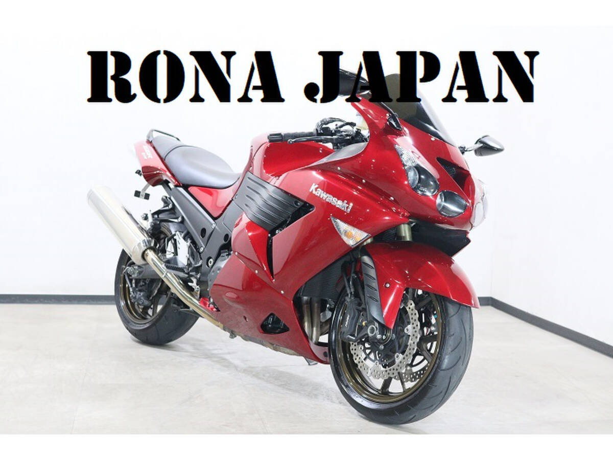 カワサキ ZZR1400 ZXT40C 2008モデル 距離:16,327km ETC・フェンダーレス・USB電源 【WEBローン可】ロナジャパン拍卖