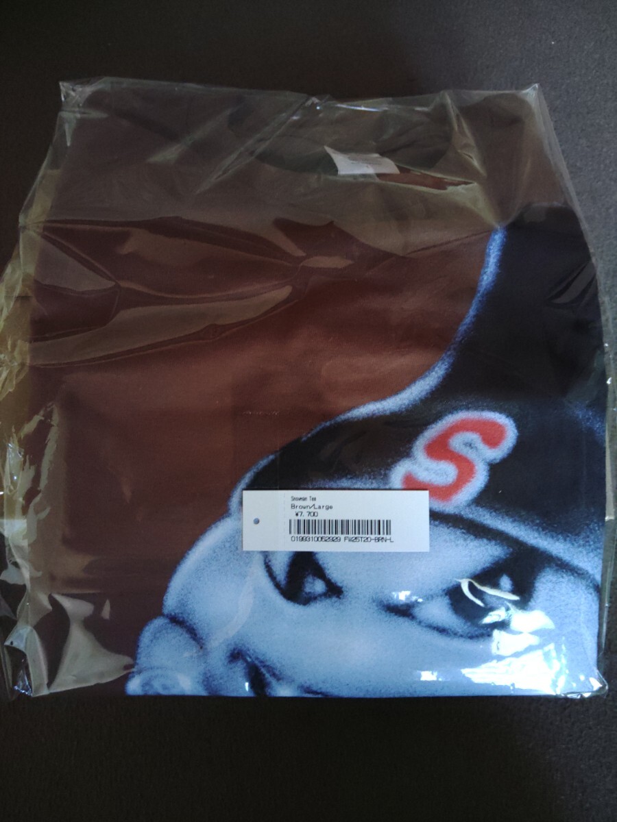 Supreme Snowman Tee Brown L SIZE拍卖