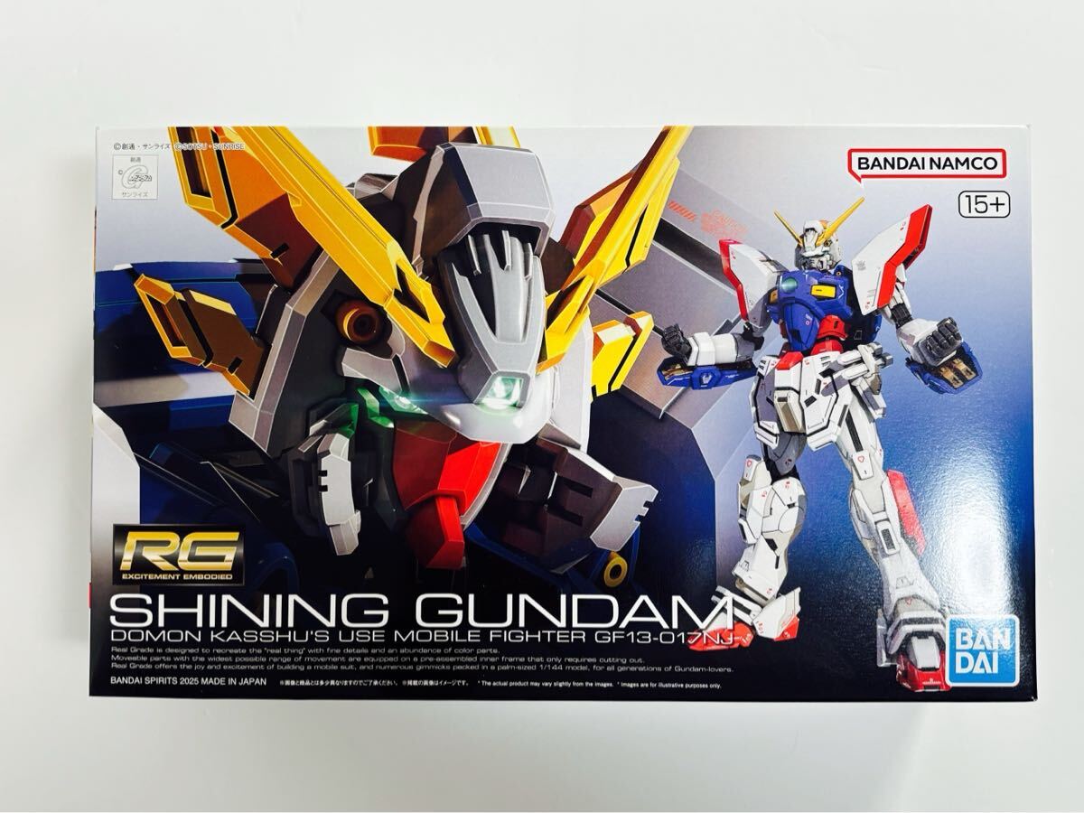 RG シャイニングガンダム 機動武闘伝Gガンダム 未組立品 新品 BANDAI SPIRITS リアルグレード拍卖