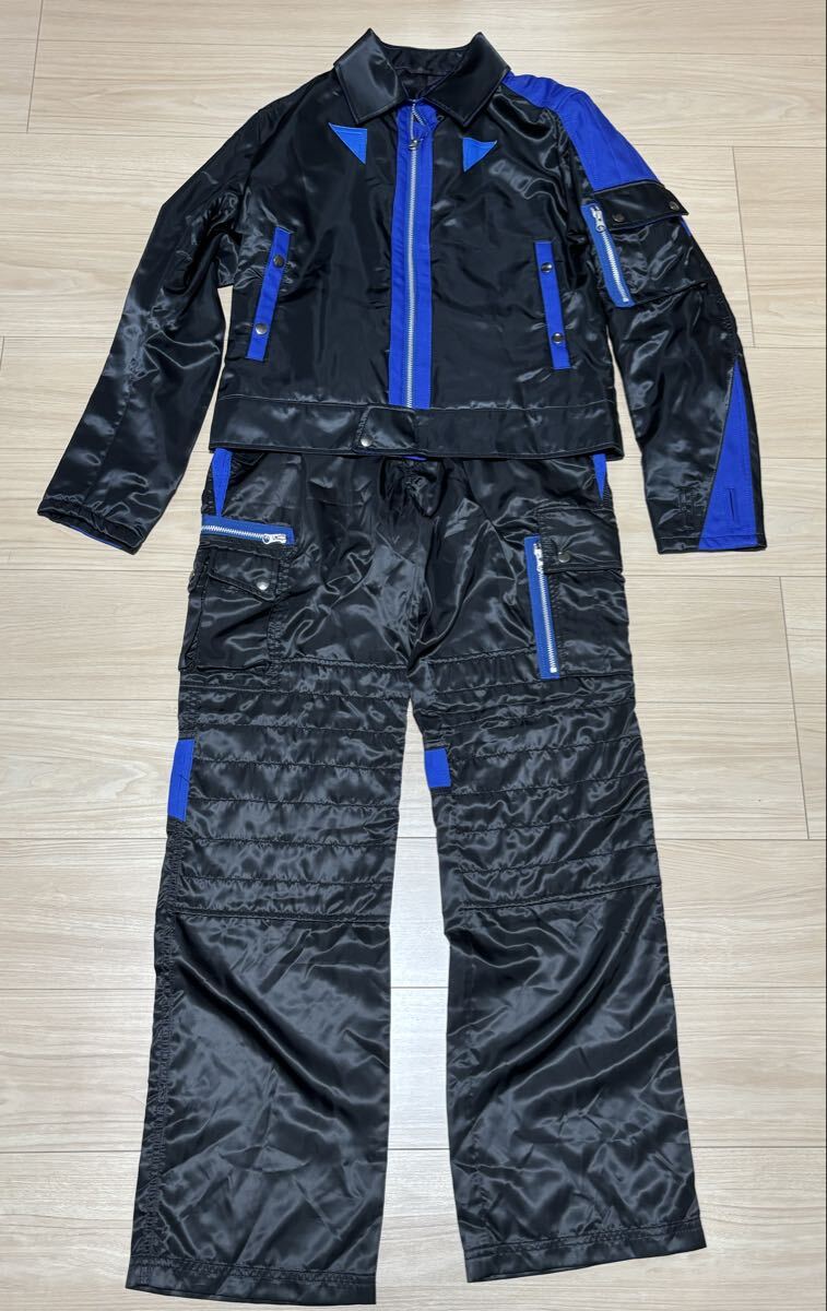 特命戦隊ゴーバスターズ 岩崎リュウジ ブルーバスター コスチューム 一式セット ハーネス型ベスト 痛み大 スーパー戦隊 プレミアムバンダイ拍卖