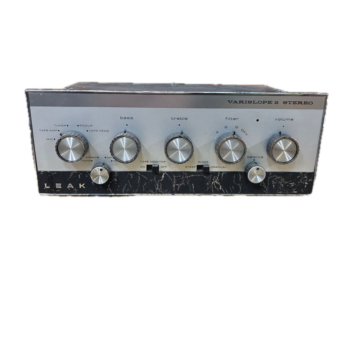 「Leak Varislope 2 Stereo プリアンプ 英国製 真空管 Vintage Hi-Fi」拍卖