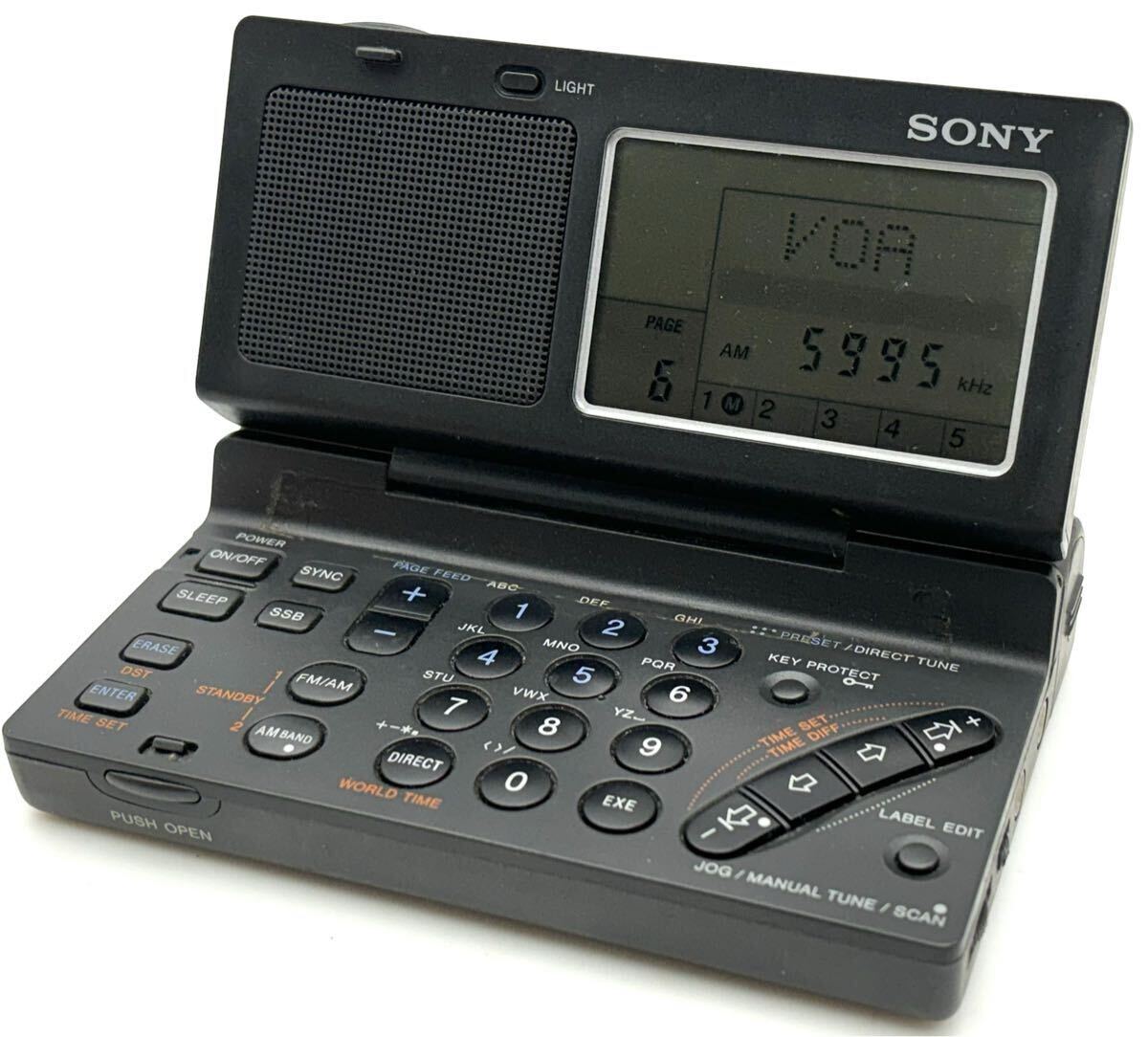 SONY WORLD BAND RECEIVER ICF-SW100 ソニー ワールドバンドレシーバー ポータブルラジオ ラジオ拍卖