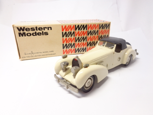 Western Models WMS 16X BUGATTI T46 5.3 LITRE ROADSTER ウエスタンモデル ブガッティ T46 (箱付) 送料別拍卖