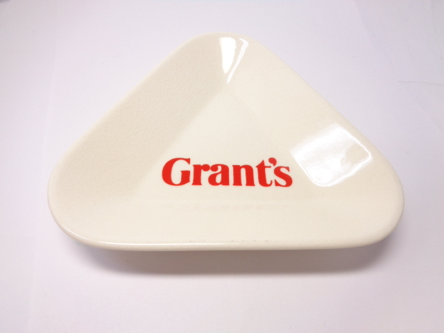 Grant's Whisky Novelty Ashtray グランツ ウイスキー ノベルティ 灰皿 送料別拍卖