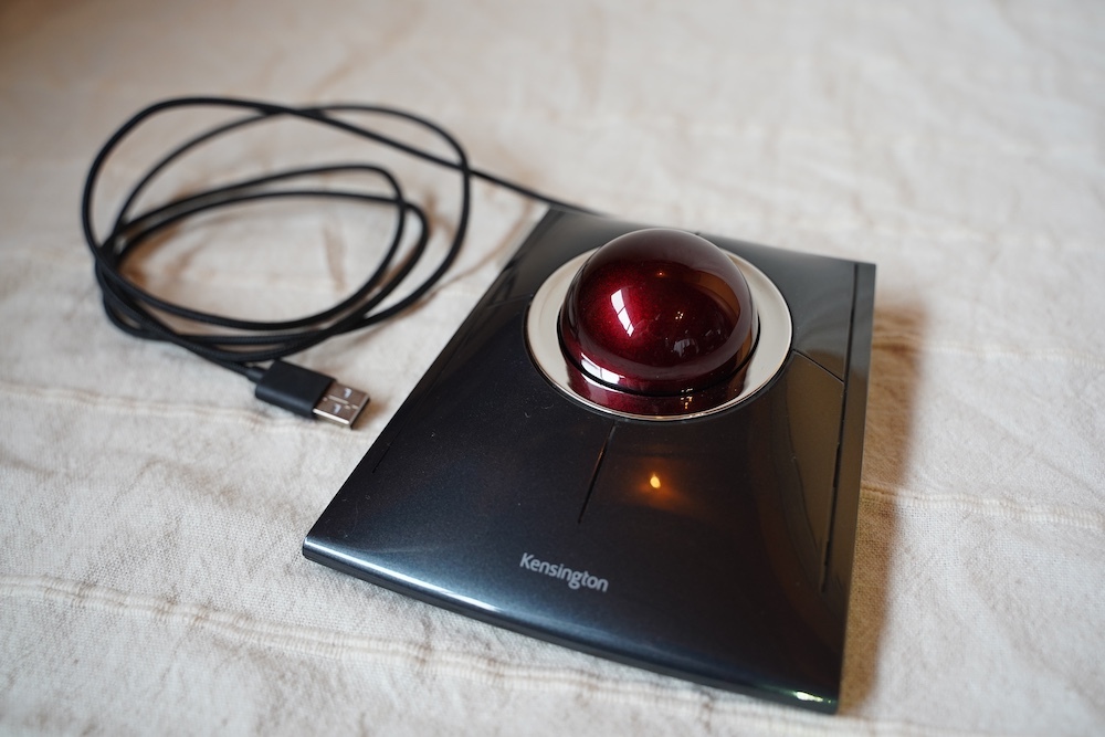 Kensington ケンジントン USB スリムブレードトラックボール K72327JP ブラック拍卖