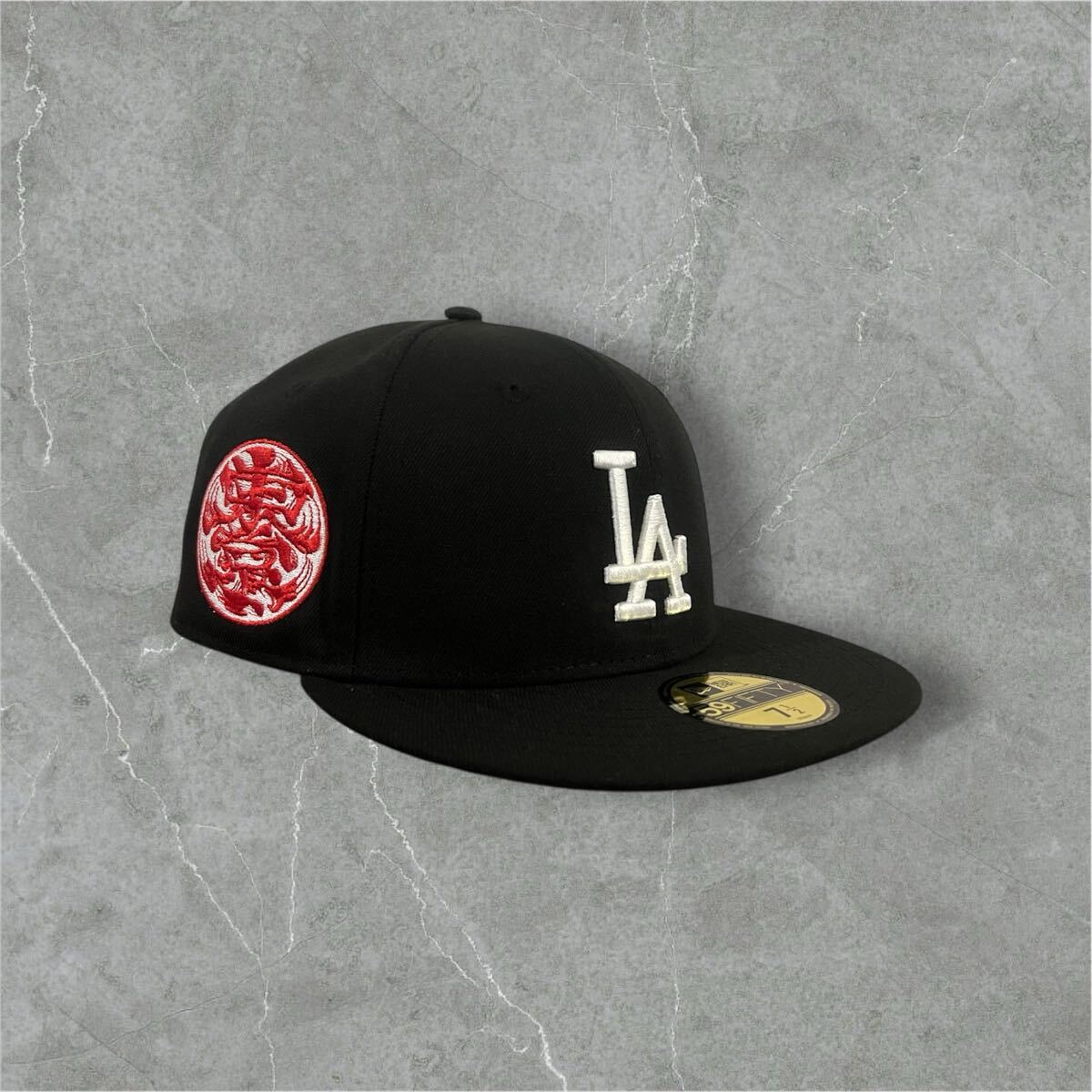 Los Angeles Dodgers NEW ERA キャップ 59FIFTY MLB TOKYO SERIES 2025 7 1/2 ニューエラ 大谷翔平 黒 black cap 完売品 ドジャース 拍卖